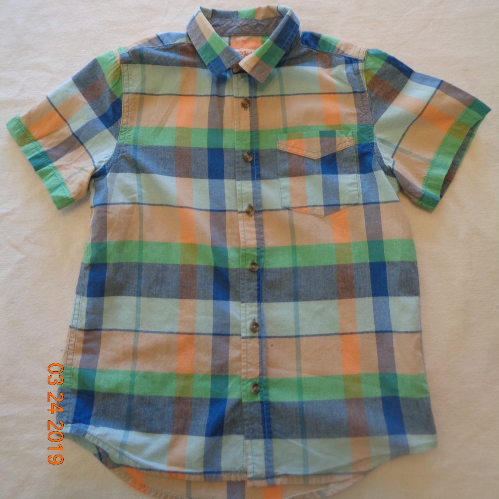 Cat & Jack Boys Button Up